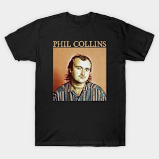Phil Collins Retro 80s T-Shirt